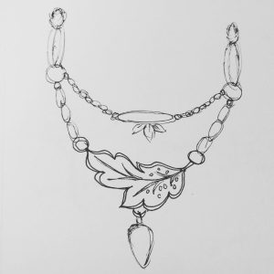 Garnet Crystal Pendant